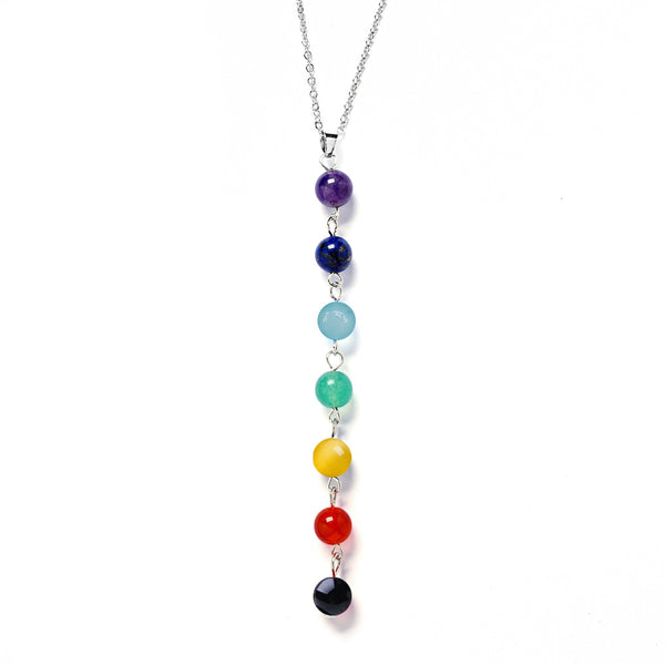 7 Natural Stone Necklace