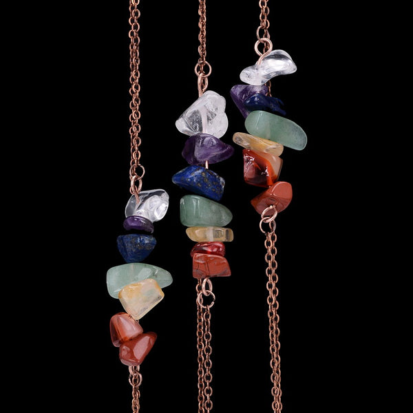 7 Crystal Stone Necklace