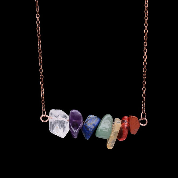 7 Crystal Stone Necklace