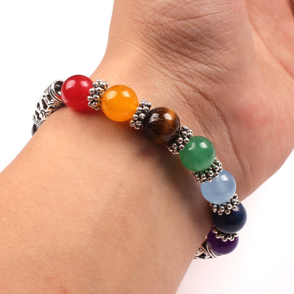 Crystals Stone  Heart Charm Bracelet