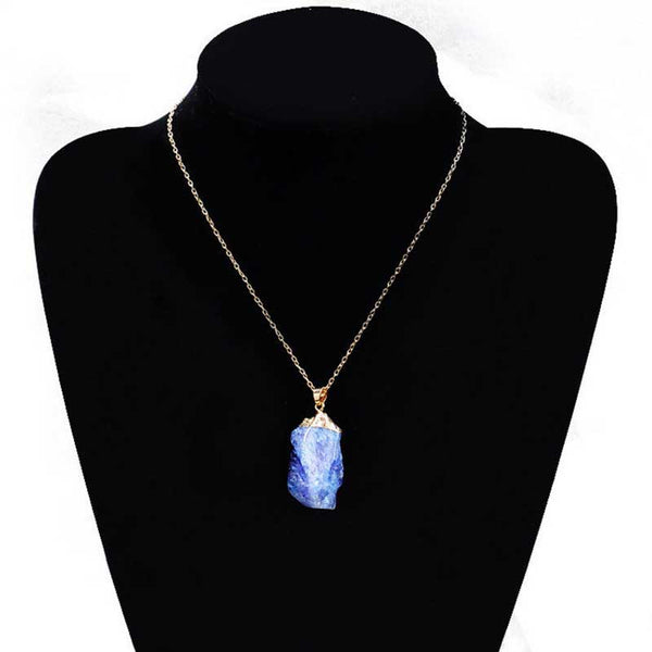 Natural Quartz Healing Necklace