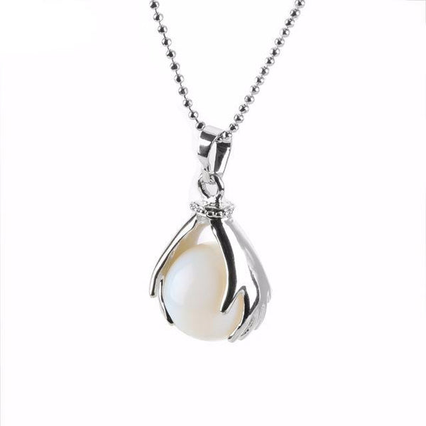 Natural Round Ball Necklace