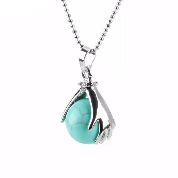 Natural Round Ball Necklace
