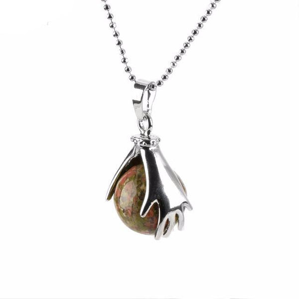 Natural Round Ball Necklace