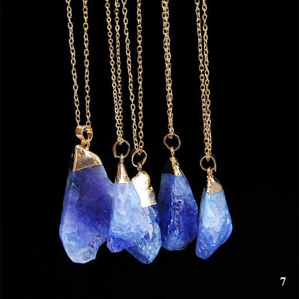 Natural Quartz Healing Necklace